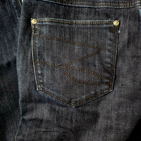 NWT Women's Seven Tummy Less Skinny Jean, Dark Wash, Size 10 - Picture 8 of 10